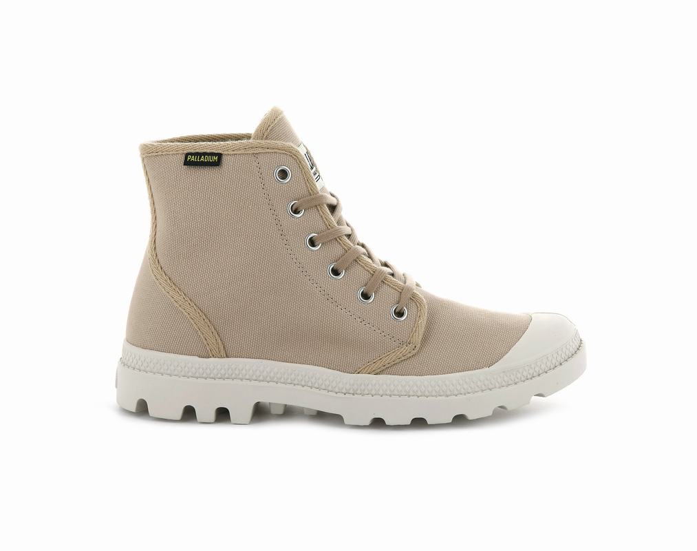 Palladium Pampa Hi Originale Damen Stiefel Braun ||417936-LAX||